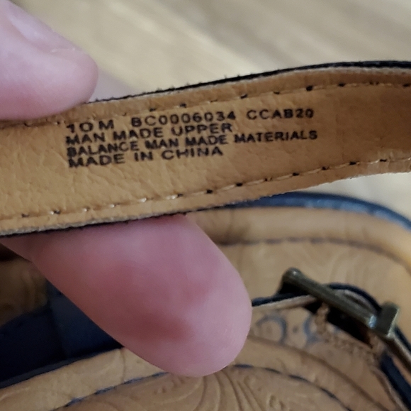 Born navy wedges size 10 - Picture 8 of 8